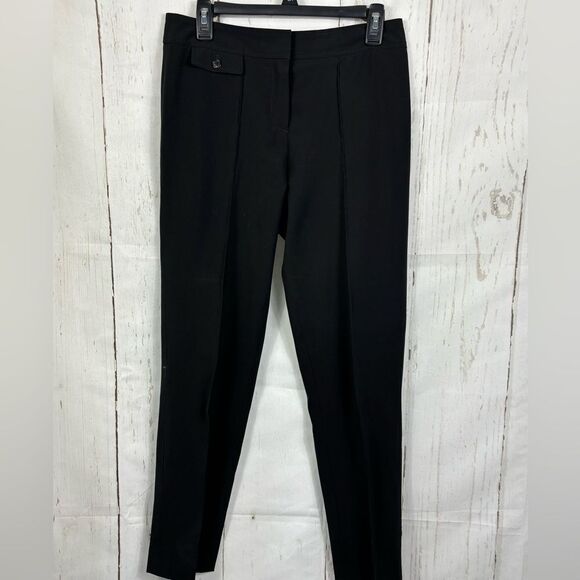 Hugo Boss Women’s Pants Stretch Trousers Front Stitched Crease - Picture 1 of 8